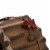 Glitzhome 7.09 L Semicircle Wooden Garden Bird House, Distressed Textured Perspective: left