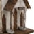 Glitzhome Extra-Large Rustic Wooden Outdoor Garden Birdhouse - White/Brown Perspective: left