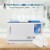 Costway 2 in 1 Hot UV Sterilizer Towel Warmer Cabinet Spa Beauty Salon Equipment 16L Perspective: left