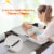 Costway Coffee Baby Crib Playpen Playard Pack Travel Infant Bassinet Bed Foldable Perspective: left