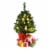 24'' Pre-Lit PVC Christmas Tree Battery Operated Tabletop LED Lights Holiday Decor Perspective: left