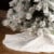 Glitzhome Plush Christmas Tree Skirt - White Perspective: left