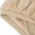 Glitzhome Thick Faux Fur Luxury Elastic Throw Blanket - Beige Perspective: left