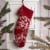 Glitzhome 24 Inch Length Knitted Snowflake Acrylic Christmas Stocking Perspective: left