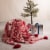 Glitzhome Knitted Snowflake Acrylic Tassels Throw Blanket Perspective: left