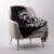 Glitzhome 50 x 60 Inches Throw Blanket Woven Cotton Geometric Jacquard Perspective: left