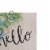 Glitzhome 42 Inch H Wooden Welcome Sign Inch SPRING Inch Porch Decor Perspective: left
