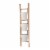 Glitzhome 3-Tier Leaning Ladder Planter Perspective: left