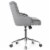 Gymax Velvet Office Chair Tufted Upholstered Swivel Computer Desk Chair w/ Nailed Trim Perspective: left