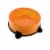 Pet Food Bowl Non Skid Feeding Dish Dog Cat Water Food Feeding Plastic Plate 9 Perspective: left