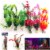 3 Pack Mixed Artificial Tank Grass Ornament Green Plant Aquarium Fish Decoration Perspective: left
