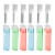 6 Pc Portable Toothbrush Holiday Compact Travel Brush Soft Bristles Oral Care Perspective: left