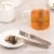 2PC Tea Bag Squeezer Stainless Steel Holder Tongs Easy Squeeze Teabags Strainer Perspective: left