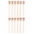 12 PC Honey Dipper Sticks Wooden Honeycomb Stirrer Jar Drizzle Honey Party Gift Perspective: left