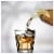24 Pc Cruise Ship Flask Kit 4 Oz Rum Runners Alcohol Liquor Booze Bags Plastic Perspective: left