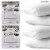 4PC Bedding Waterproof Pillow Zippered Protector Premium Fabric Breathable Cover Perspective: left