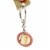 Breast Cancer Awareness Keychain Gift Holder Survivor Pink Ribbon Spinning Charm Perspective: left