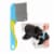 2 Pc Stainless Steel Pet Hair Comb Metal Teeth Dog Cat Flea Brush Grip Grooming Perspective: left