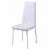 vidaXL Five Piece Dining Table and Chair Set Black and White Perspective: left