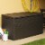 vidaXL Patio Storage Box Brown 47.2 x22 x24.8 PP Rattan Perspective: left