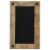 vidaXL Mirror Solid Mango Wood 19.7 x31.5 Perspective: left