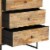 vidaXL Sideboard Reclaimed Teak Wood 23.6 x11.8 x29.5 Perspective: left