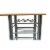 Kitchen/Breakfast Bar/Table and Chairs Set Wood Perspective: left