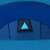 Waterproof Camping Tent 4 Persons Navy Blue/Light Blue Perspective: left