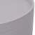 vidaXL Side Table with Serving Tray Round 15.6 x17.5 Gray Perspective: left