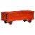 vidaXL Storage Box Red 43.3 x15.7 x15.7 Solid Acacia Wood Perspective: left