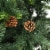 vidaXL Artificial Christmas Tree with Pine Cones Green 5 ft Perspective: left