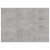 vidaXL Sideboard Concrete Gray 41.3 x11.8 x29.5 Engineered Wood Perspective: left