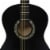 vidaXL Classical Guitar for Beginner Black 4/4 39  Basswood Perspective: left