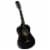 vidaXL 8 Piece Classical Guitar Beginner Set Black 1/2 34 Perspective: left
