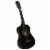 vidaXL 8 Piece Classical Guitar Beginner Set Black 1/2 34 Perspective: left