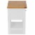vidaXL Nightstands 2 pcs 14.2 x11.8 x18.5 Solid Oak Wood Perspective: left