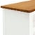 vidaXL Wine Cabinet 22 x12.6 x43.3 Solid Oak Wood Perspective: left