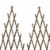 vidaXL Garden Trellis Fences 5 pcs 66.9 x29.5 Willow Perspective: left