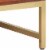 vidaXL Coffee Table Honey Brown 26.4 x26.4 x17.7 Solid Acacia Wood Perspective: left