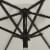 vidaXL Parasol with LED Lights Sand 78.7 x83.1 Aluminum Perspective: left