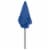 vidaXL Beach Umbrella Azure Blue 70.9 x47.2 Perspective: left