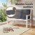 Vidaxl Cushion For Swing Chair Anthracite 47.2 Fabric Perspective: left