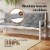 Vidaxl Cushion For Swing Chair Gray 78.7  Fabric Perspective: left
