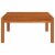 Vidaxl Patio Footstool With Cushion Solid Acacia Wood Perspective: left