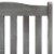 vidaXL Rocking Chair with Cushions Gray Solid Acacia Wood Perspective: left