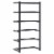 vidaXL Towel Rack Black 9.4 x4.7 x18.9 Steel Perspective: left