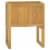 vidaXL Bathroom Cabinet 23.6 x17.7 x29.5  Solid Wood Teak Perspective: left
