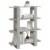 vidaXL Book Cabinet/Room Divider Concrete Gray 39.4 x11.8 x48.6 Perspective: left