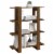 vidaXL Book Cabinet/Room Divider Brown Oak 39.4 x11.8 x48.6 Perspective: left