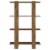 vidaXL Book Cabinet/Room Divider Smoked Oak 31.5 x11.8 x48.6 Perspective: left